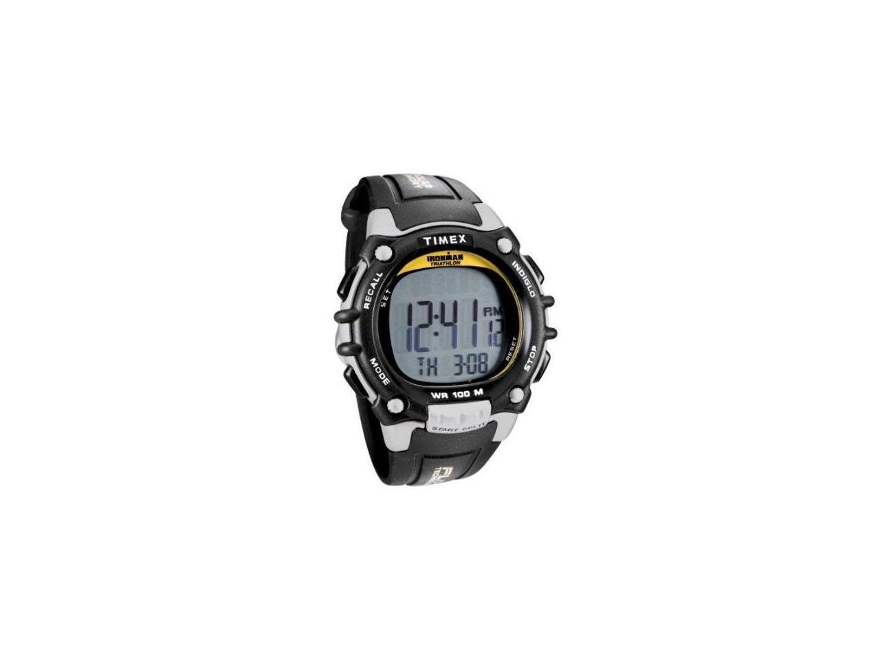 Timex T5E231 MEN'S TRIATHLON 100-LAP FLIX SYSTEM WATCH 