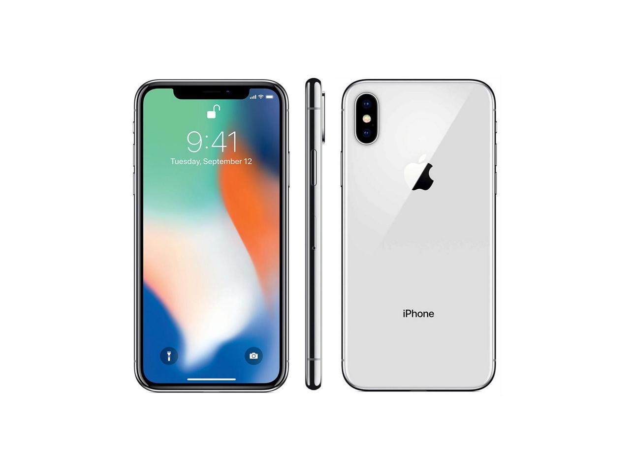 限定品 【超美品】iPhoneX iPhone10 silver 64GB SIMフリー 新品高品質