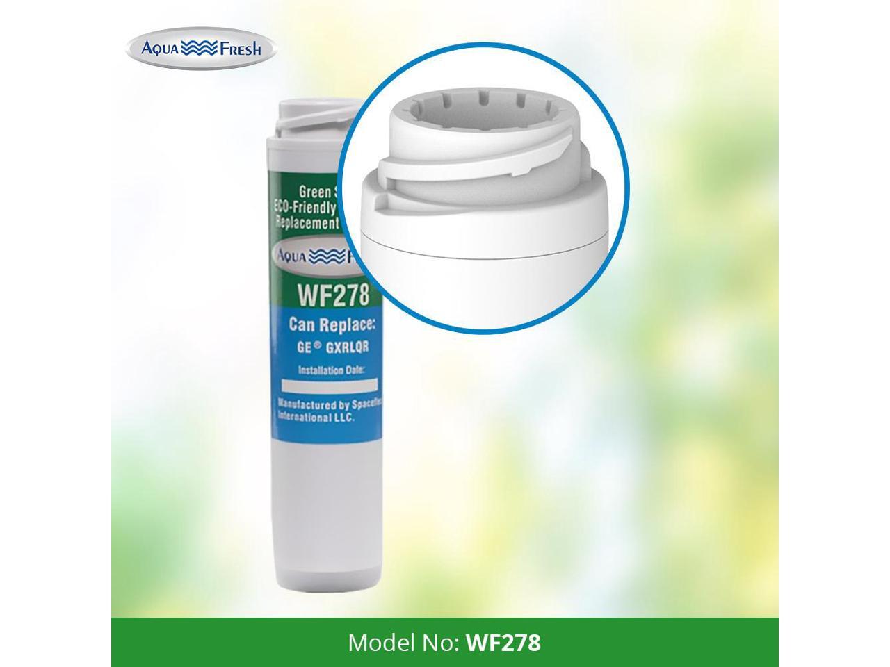3 Pack Aqua Fresh WF278 Refrigerator Water Filter For GE Appliance GXRLQR 3 Pack Aqua Fresh WF278 Refrigerator Water Filter For GE Appliance GXRLQR