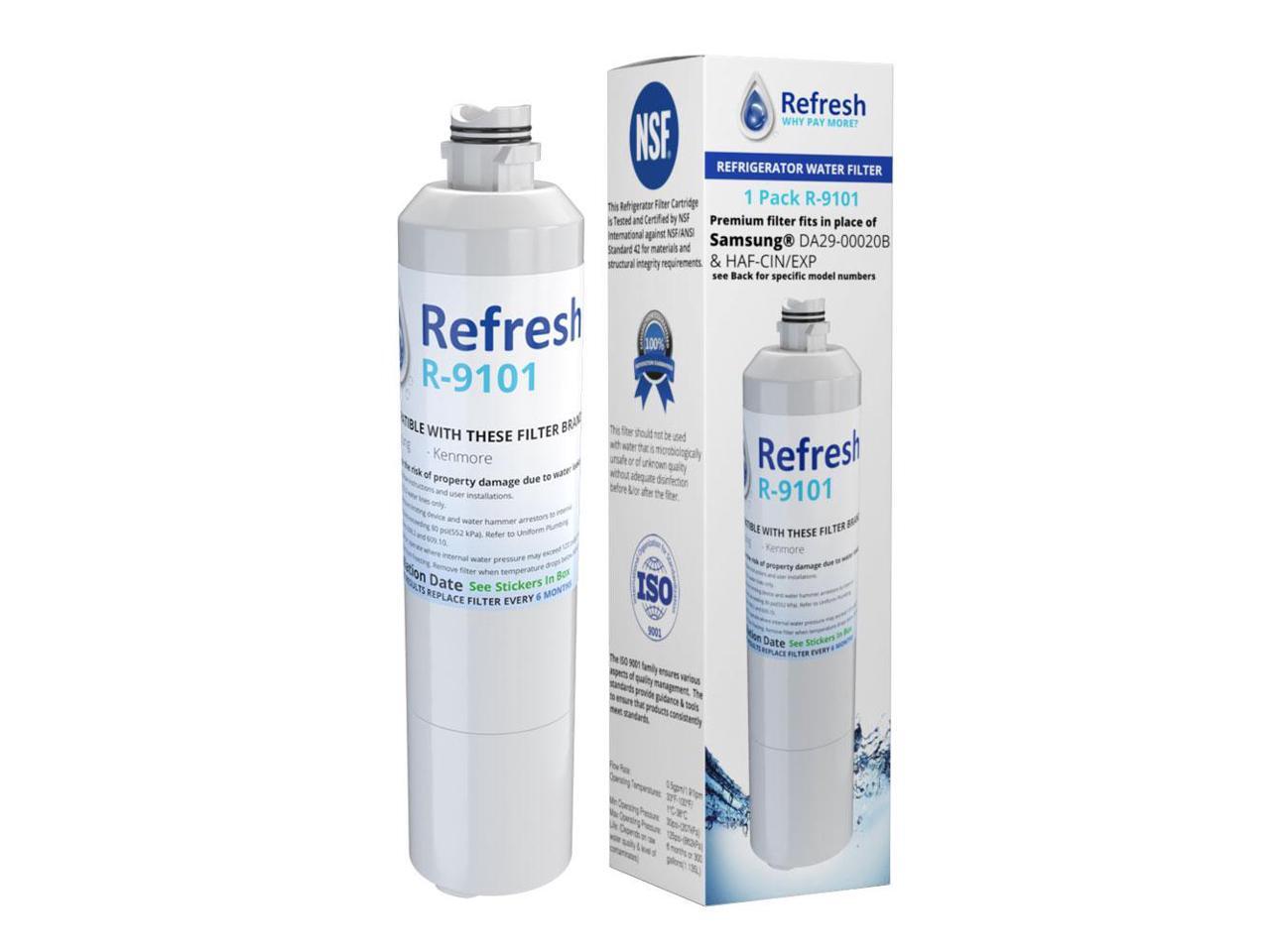 samsung refrigerator rf4289hars water filter