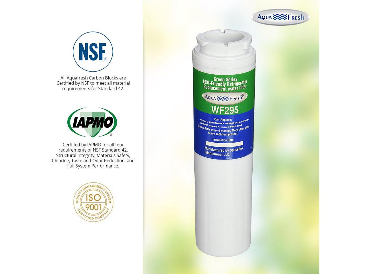 AquaFresh WF295 Water filter Fits Maytag MSD2651KES Refrigerator UKF8001 4396395
