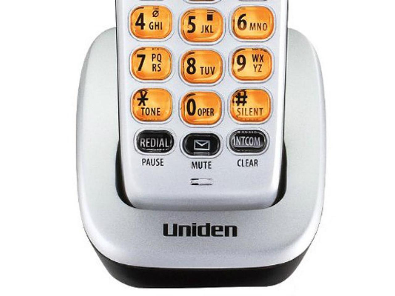Uniden D1780 DECT 6.0 Expandable Cordless Phone with Digital Answering