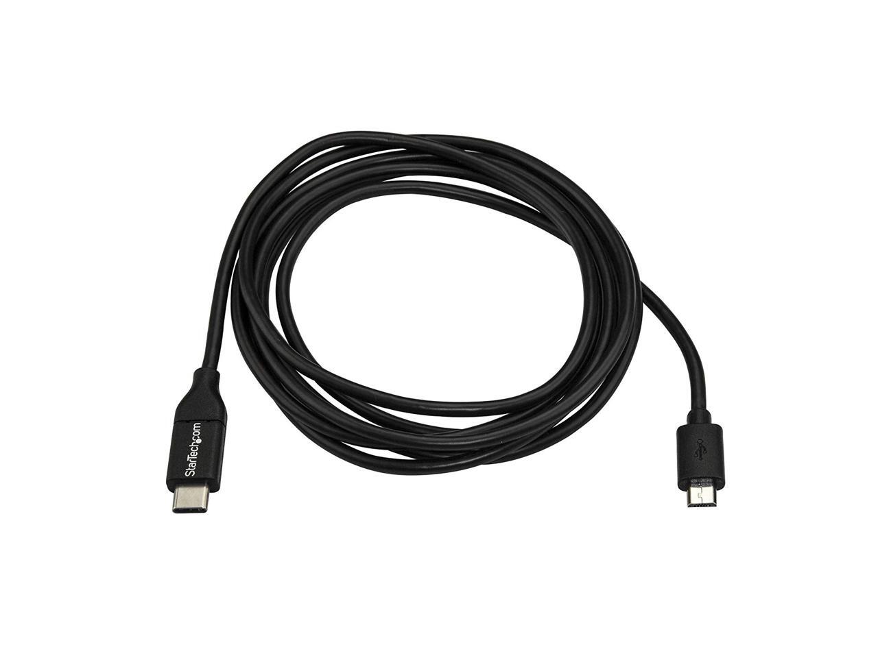 StarTech USB2CUB1M USB C to Micro USB Cable 3 ft. / 1m USB 2.0