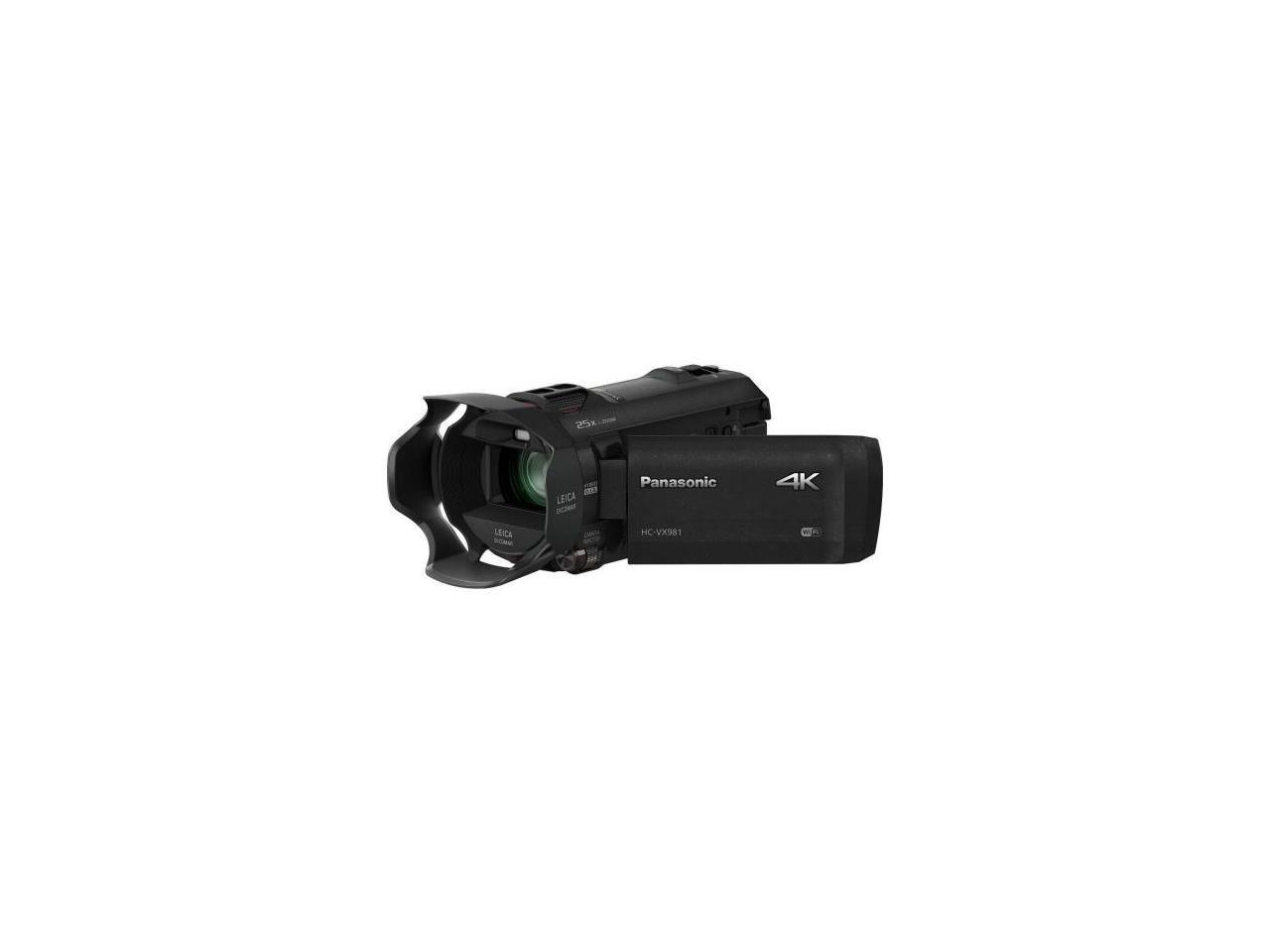 Panasonic HCVX981K 4K Ultra HD Camcorder with 4K Photo Capture, WiFi