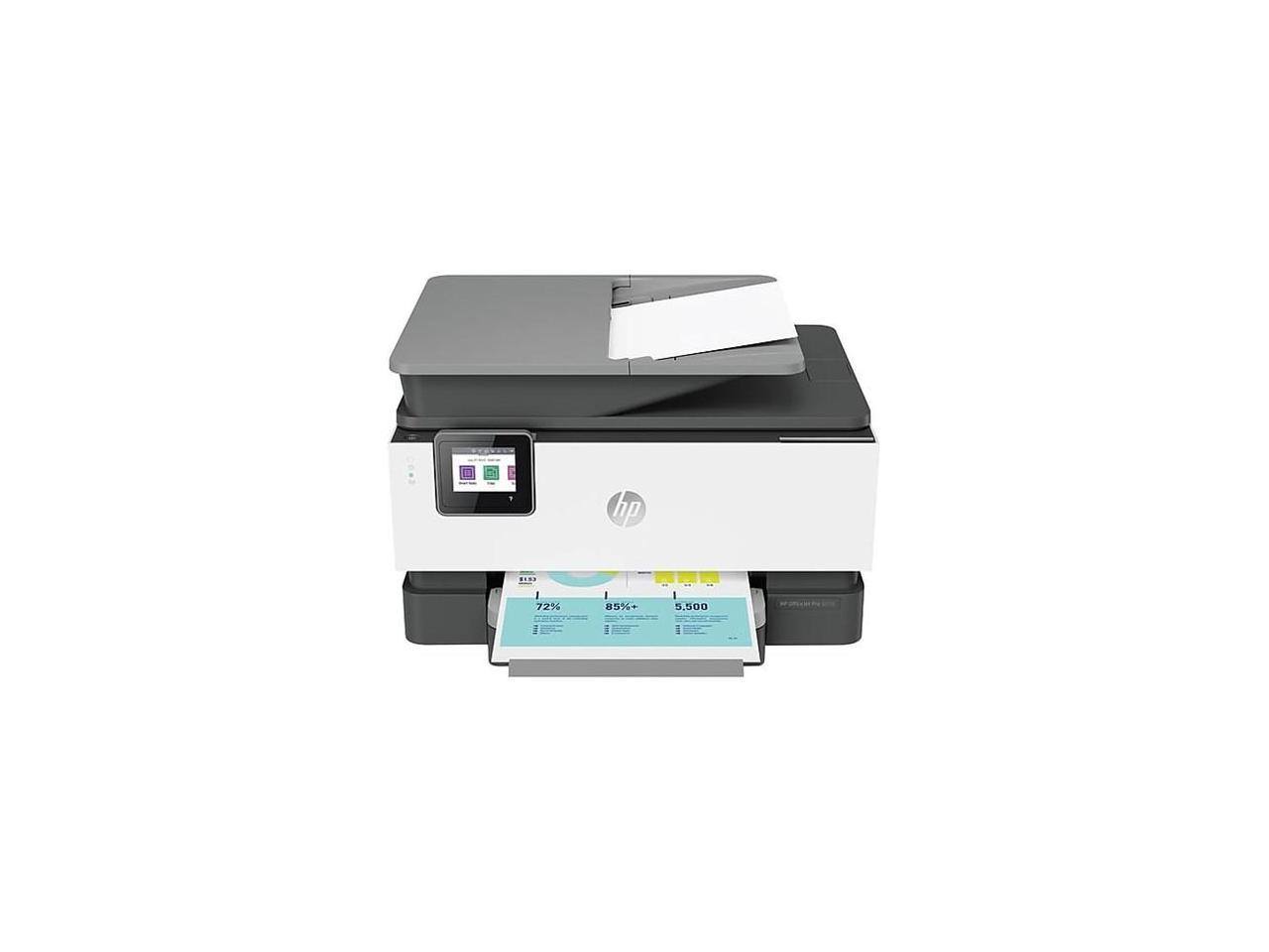 Hp Officejet Pro 9010 Wireless Auto Duplex All In One Color Inkjet Printer 