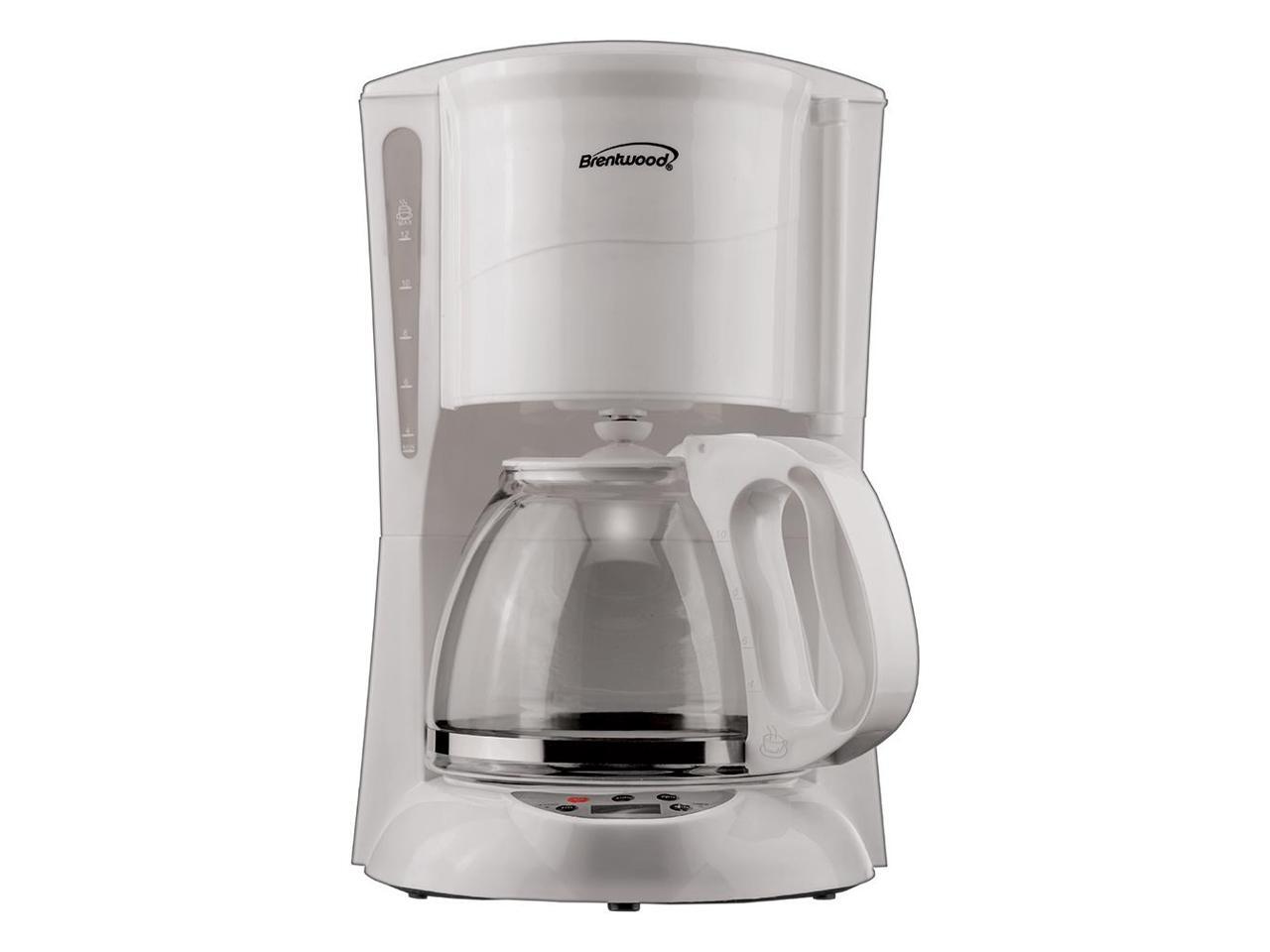 Brentwood Appliances TS218W 12Cup Digital Coffee Maker