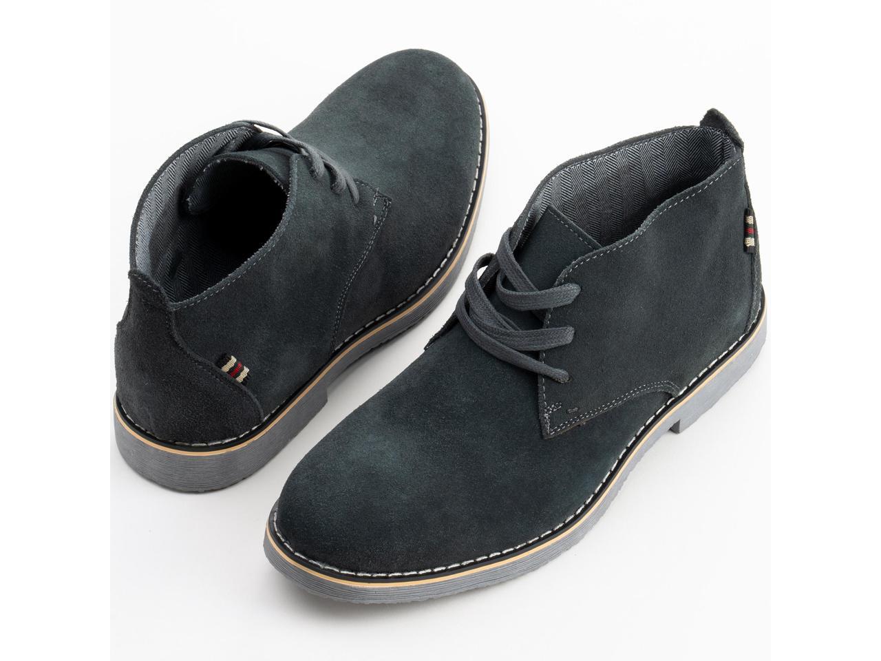 beck suede velcro boots