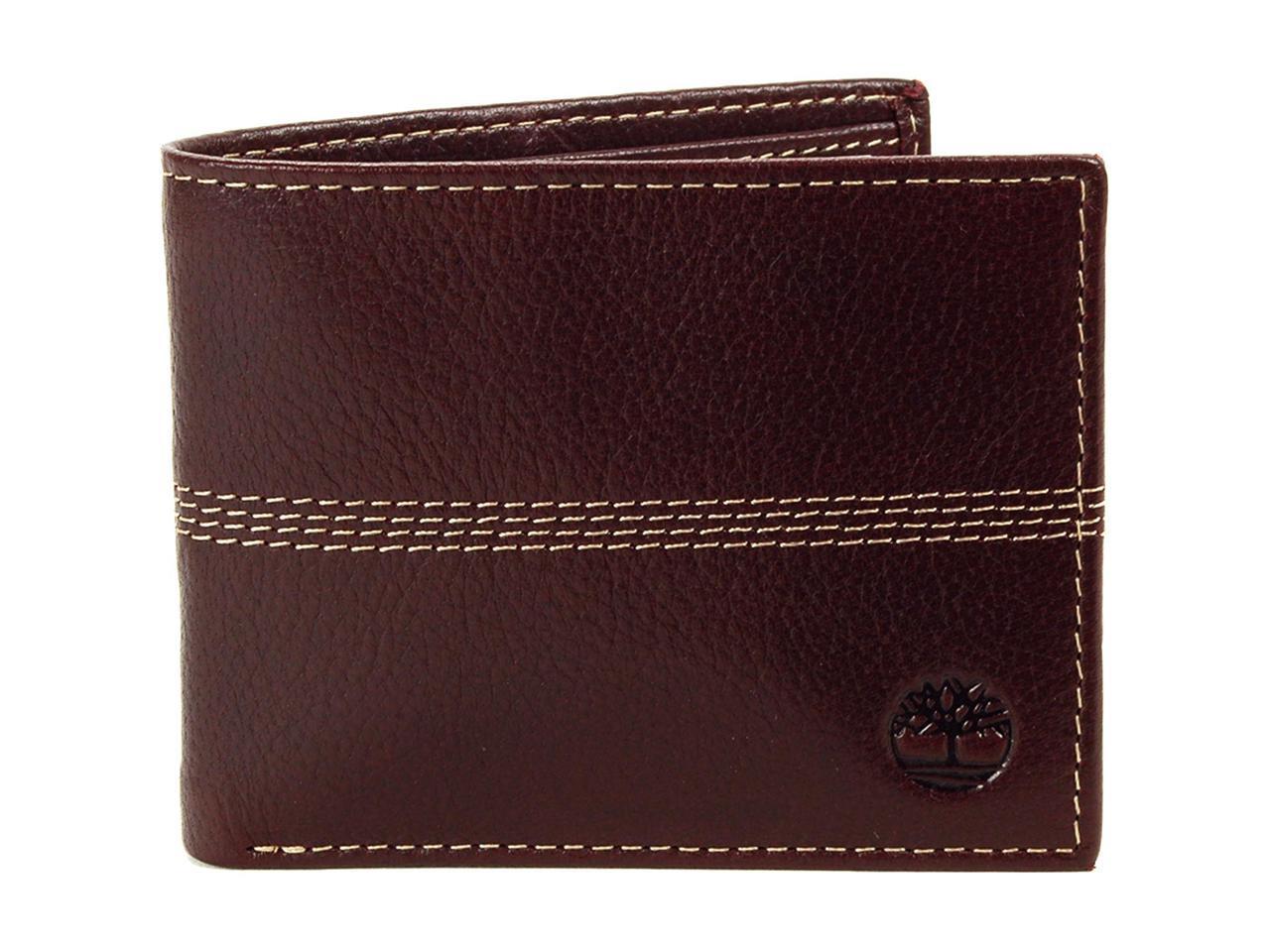 timberland pebble leather men's wallet