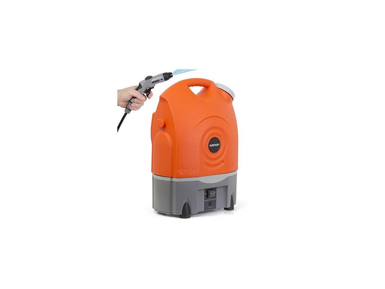 Ivation Multipurpose Portable Spray Washer w/ Water Tank Runs on