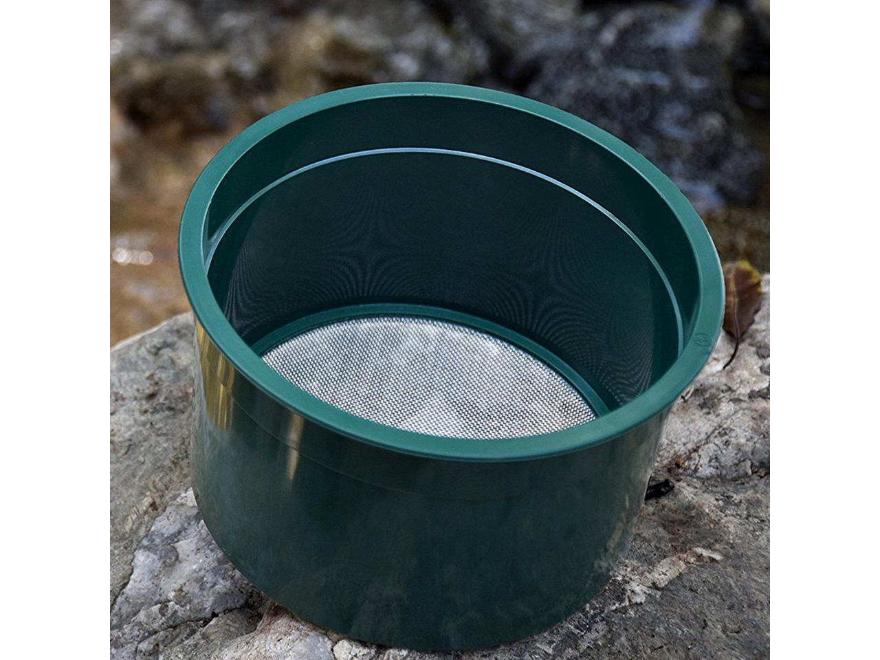 6 Inch Gold Panning Mineral Sifting Prospect Pan Classifier Sieve 6pc