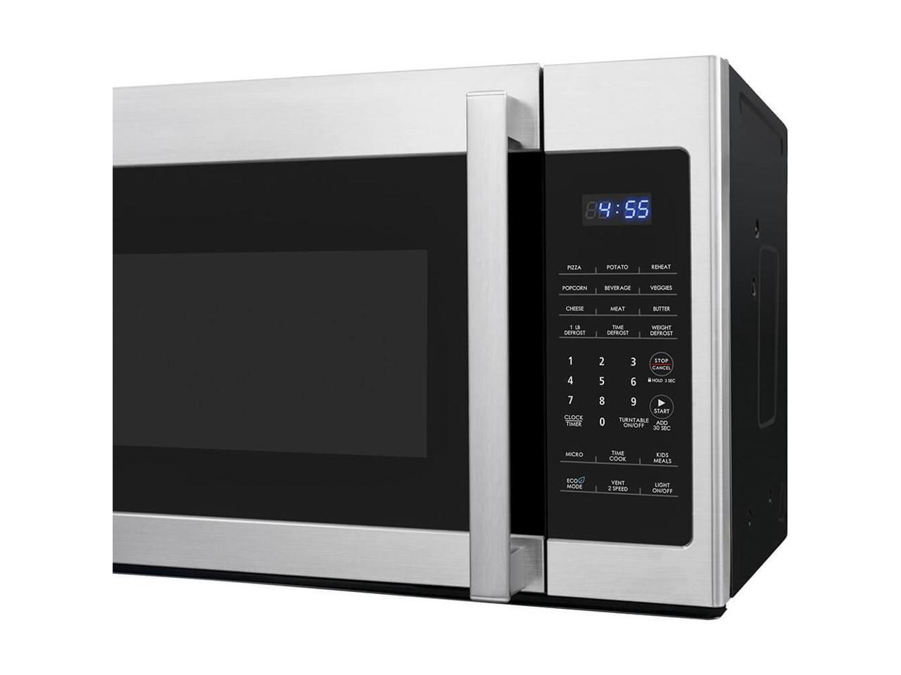Galanz GLOMJA17S3B 1.7 Cu. Ft. OvertheRange Stainless Steel Microwave
