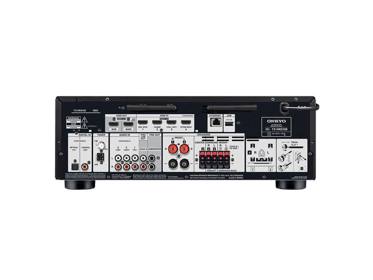 Onkyo TXNR5100 AV Receiver - Newegg.com