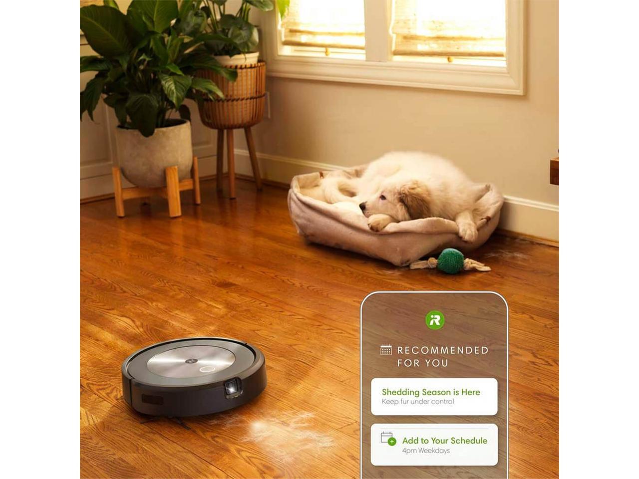 iRobot ROOMBA J7+ PLUS 7550 WIFI ROBOT VACUUM CLEANER & CLEAN BASE