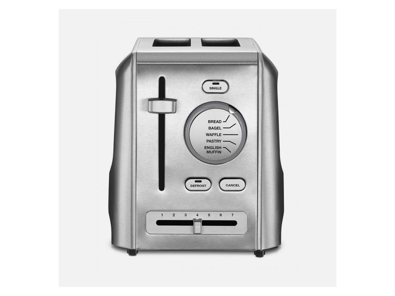 Cuisinart CPT620 Stainless Steel 2Slice Metal Toaster, Stainless