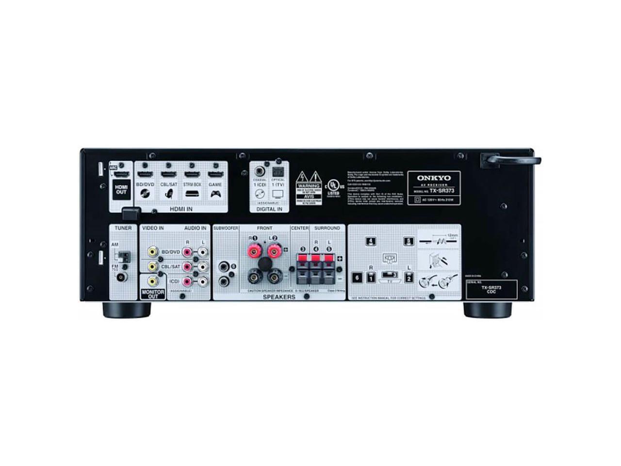 Onkyo TXSR373 5.2 Channel A/V Receiver