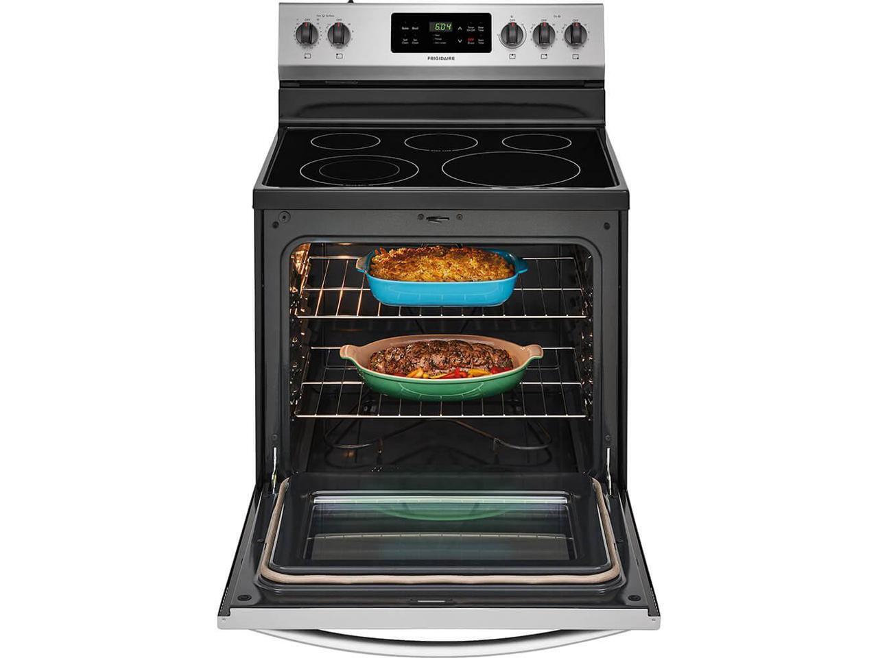 Frigidaire FFEF3054TS 5.3 Cu. Ft. Freestanding Stainless Steel Electric