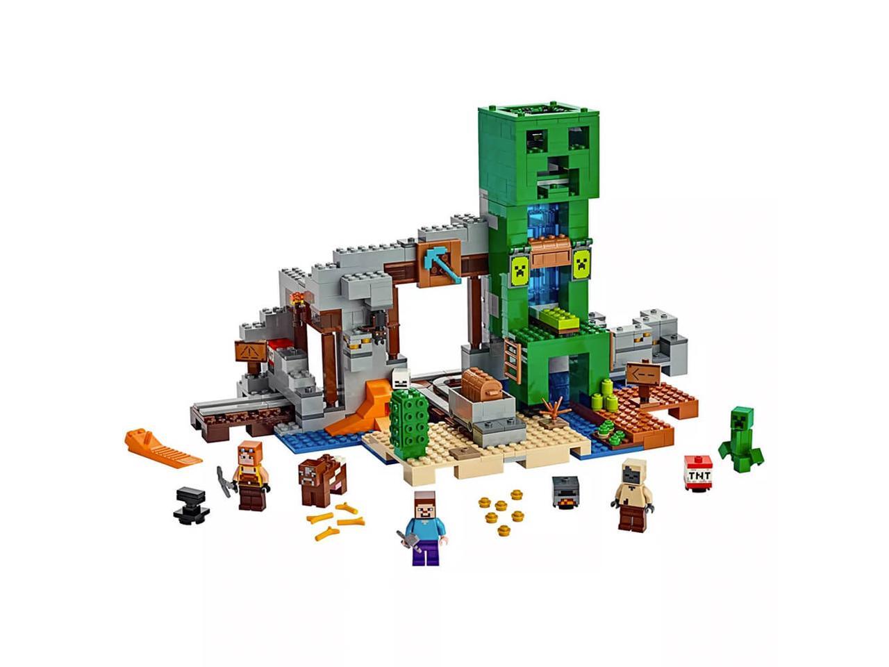 Lego Minecraft The Creeper Mine Building Kit New 19 4 Pieces Newegg Com