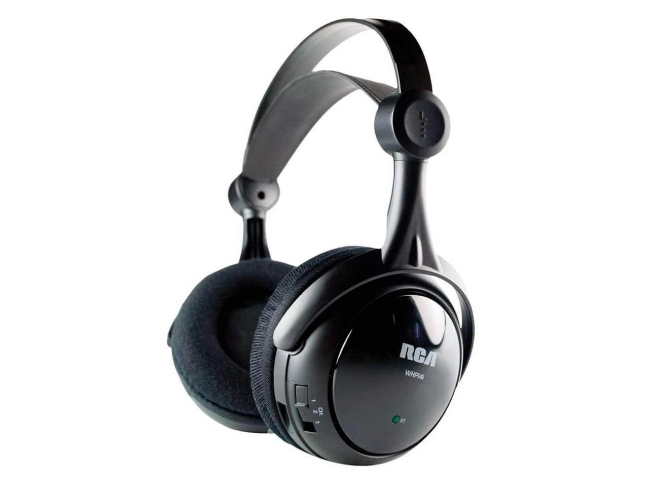 RCA WHP141B 900 MHZ WIRELESS STEREO HEADPHONES