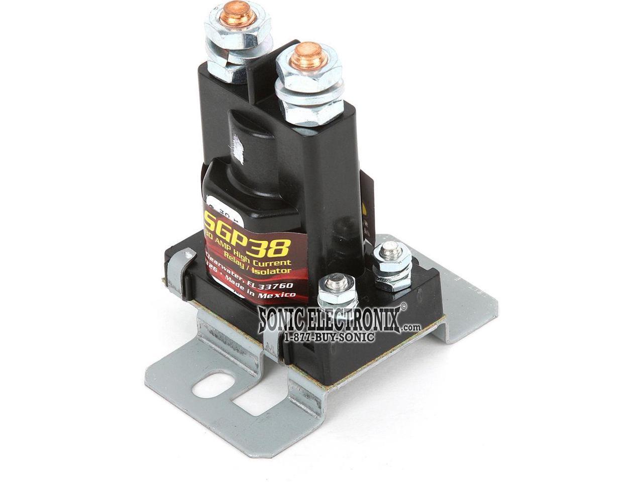 Stinger Sgp38 Car Audio 80 Amp 12v Dual Battery High