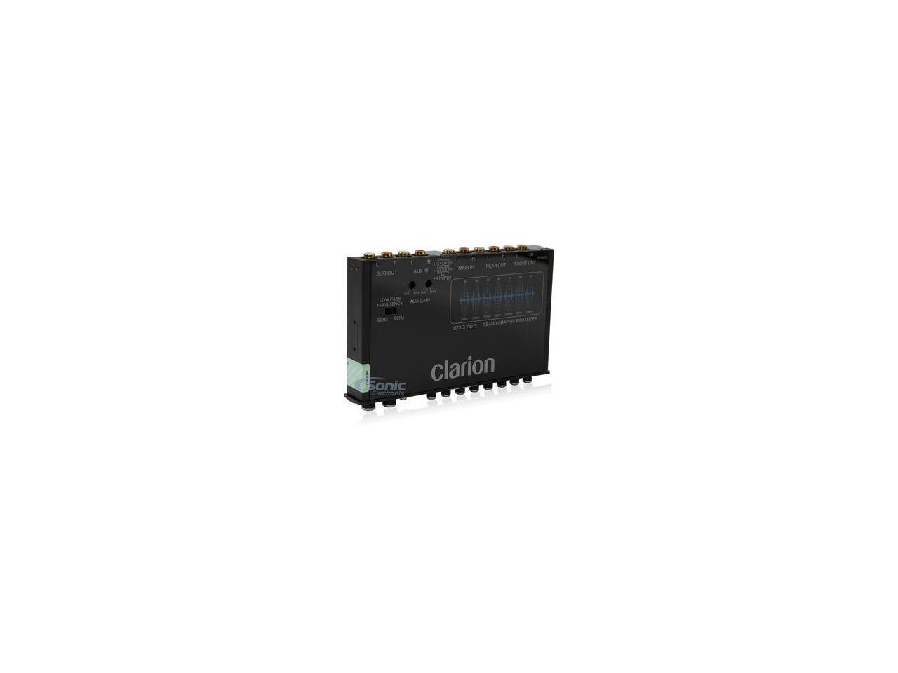 Clarion EQS755 7band Graphic Equalizer