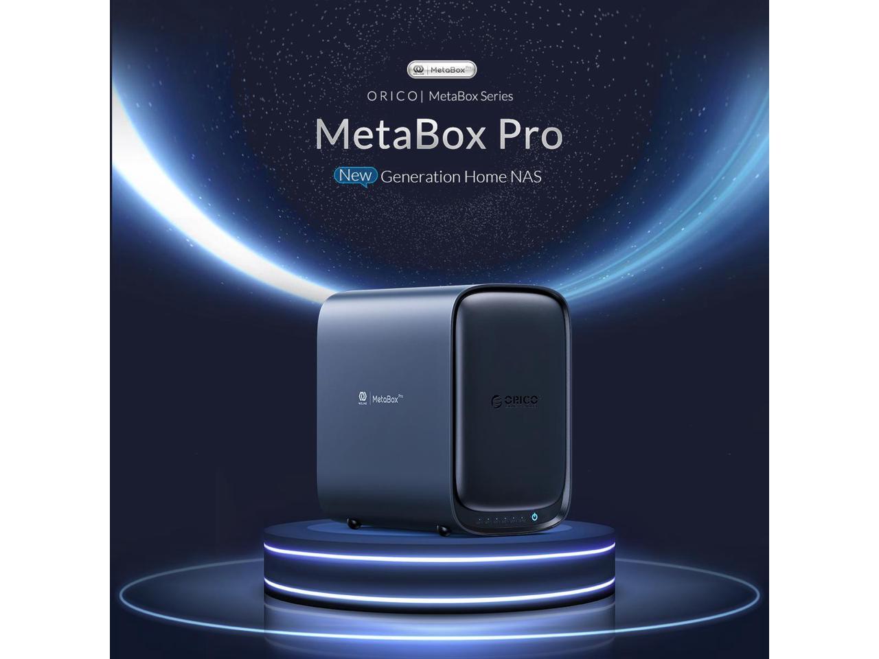 ORICO NAS Server 5 Bay Private Cloud Storage Server for Home Intel Quad