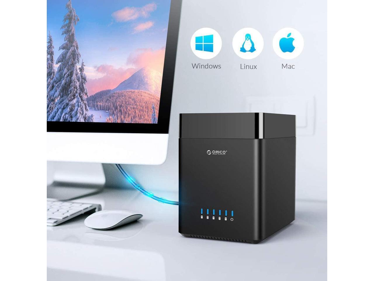 ORICO 5 Bay Hard Drive Docking Station USB 3.0 ToolFree