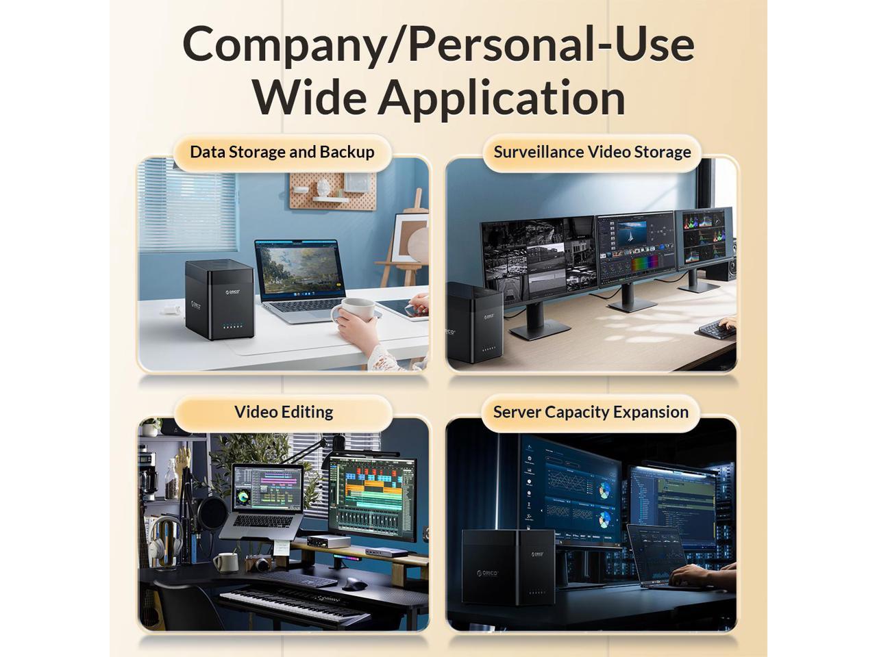 ORICO 5 Bay 3.5inch Hard Drive Enclosure USB 3.0 to SATA Tool