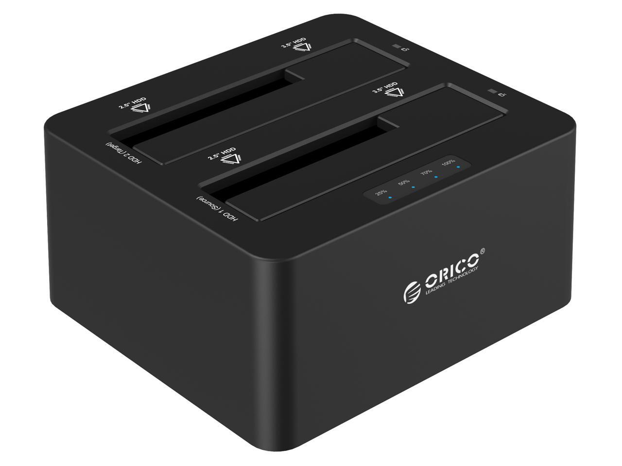 ORICO 6629US3C USB 3.0 Dual Bay 2.5inch and 3.5inch SATA Hard Drive