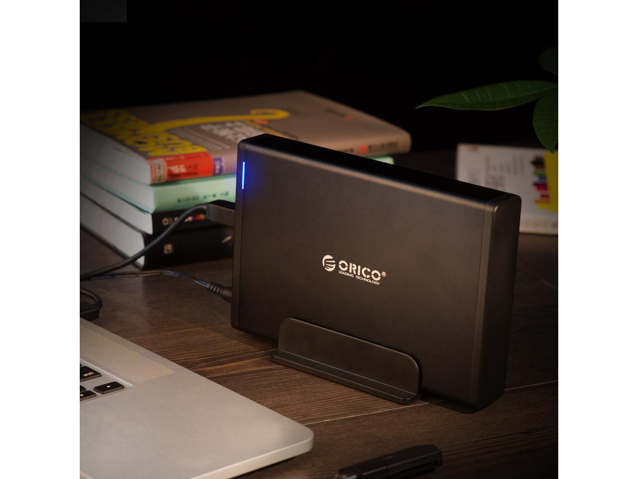 Orico Hard Drive Enclosure 3.5" USB 3.0 to SATA 3.0 12V2A Adapter