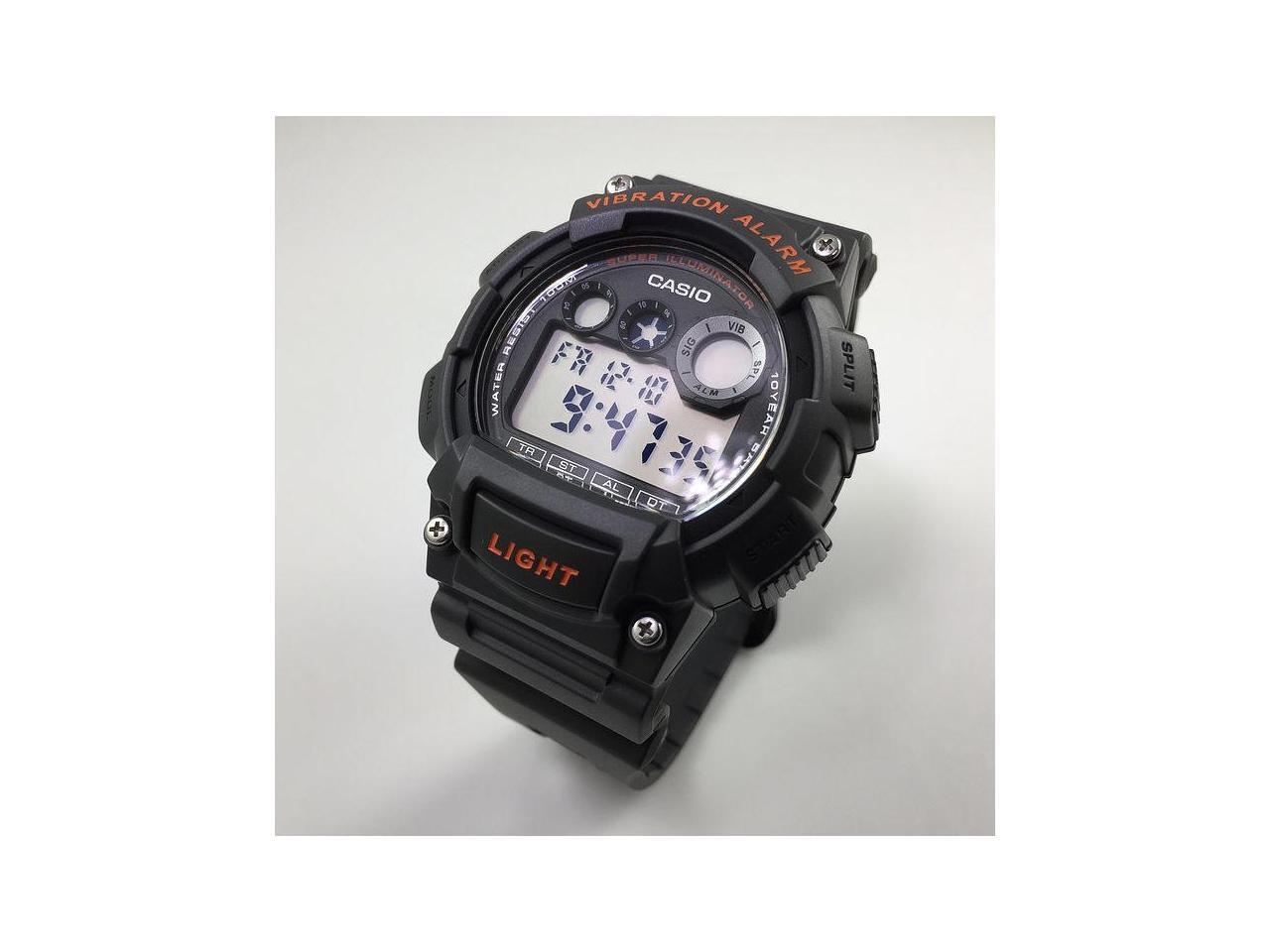 casio w735h vibration alarm