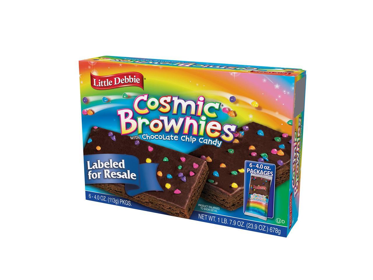 Little Debbie Cosmic Brownies, 4 Ounce (6 Pack)