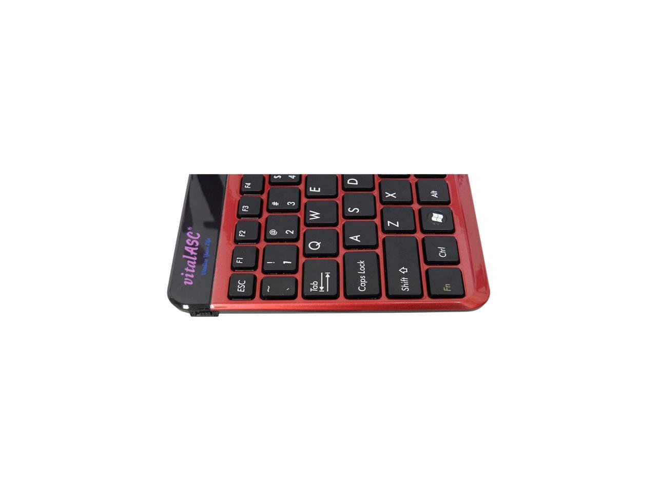 VitalASC iPad Windows Android Rechargeable Slim Bluetooth Keyboard