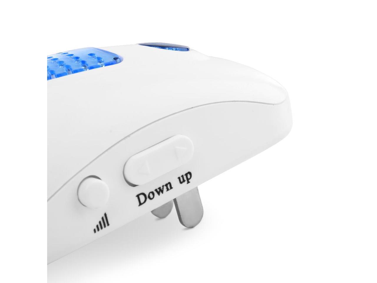 Plug-in LED Wireless Doorbell Chime Home Remote Control with 2 Digital Receivers