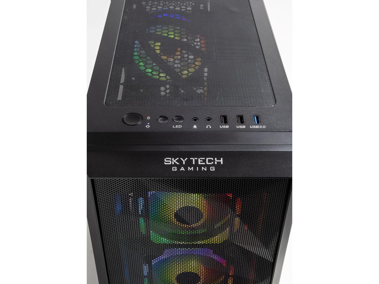 Skytech Chronos Mini Gaming PC Desktop - INTEL Core I5 12400F 2.5 GHz ...