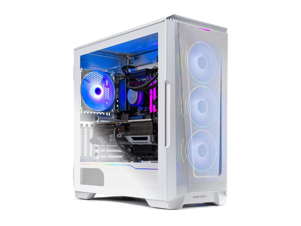 Skytech Eclipse Gaming PC Desktop - AMD Ryzen 9 7950X 4.5 GHz, NVIDIA RTX  4090, 1TB NVME Gen4 SSD, 32GB DDR5 RAM RGB, 1200W GOLD PCIE 5.0 PSU, 360mm  AIO, 11 AC