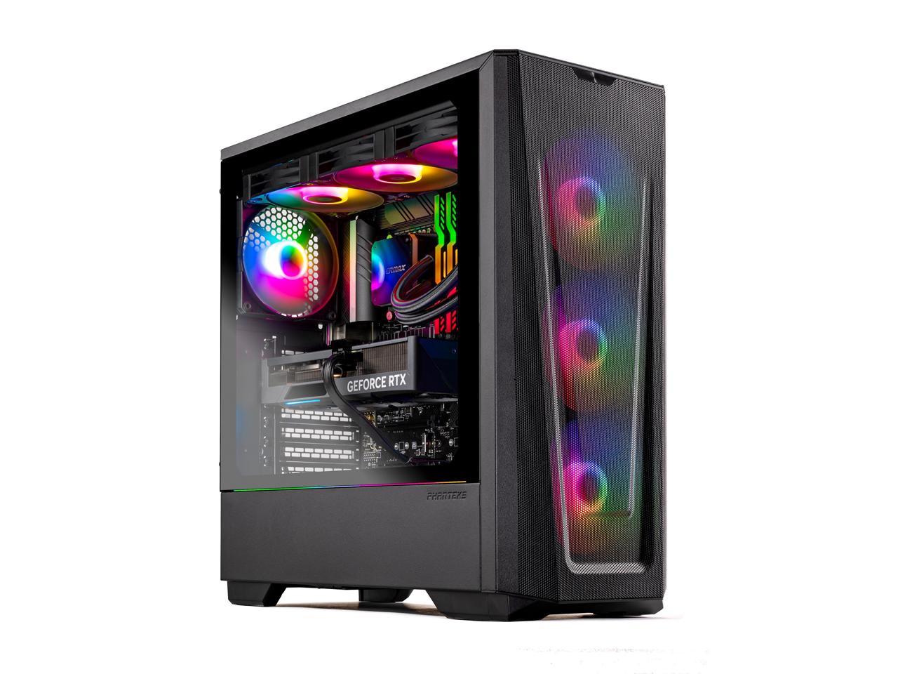 Skytech Eclipse Lite Gaming PC Desktop AMD Ryzen 7 7800X3D 4.2 GHz ...