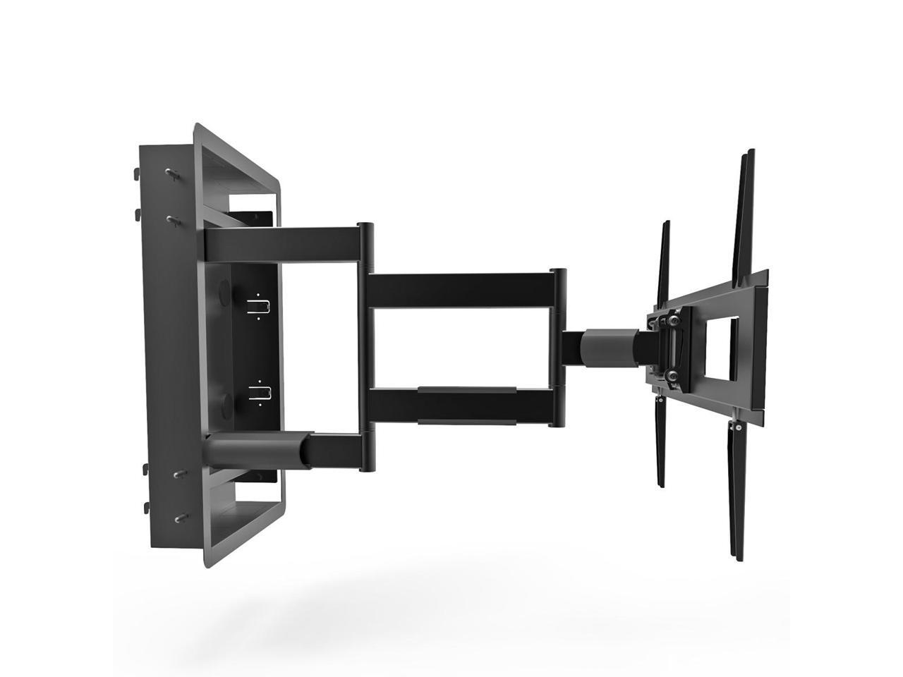 Kanto R500 Recessed InWall Full Motion TV Mount for 46inch to 80inch