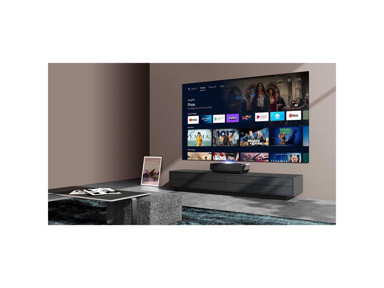 Hisense 100L5G-CINE100A Laser TV 100" 4K SMART LASER TV - Newegg.com