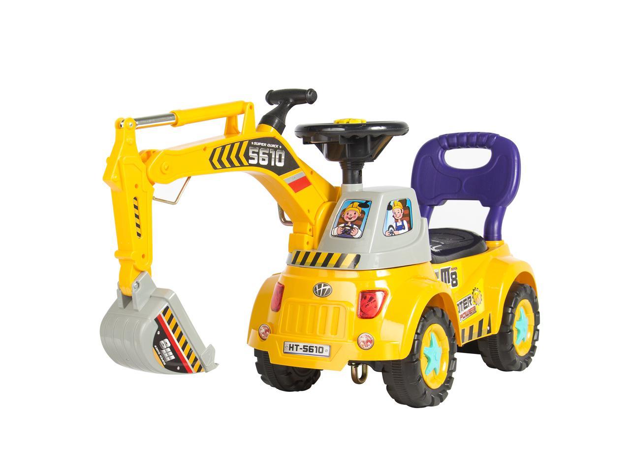 toy excavators and diggers