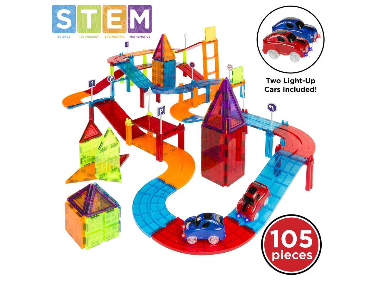light up car track toy