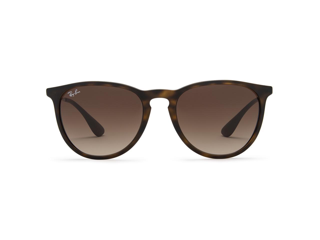 Ray Ban Erika Classic Sunglasses 54mm Tortoise Brown And Gunmetal Gray Frame Newegg Com