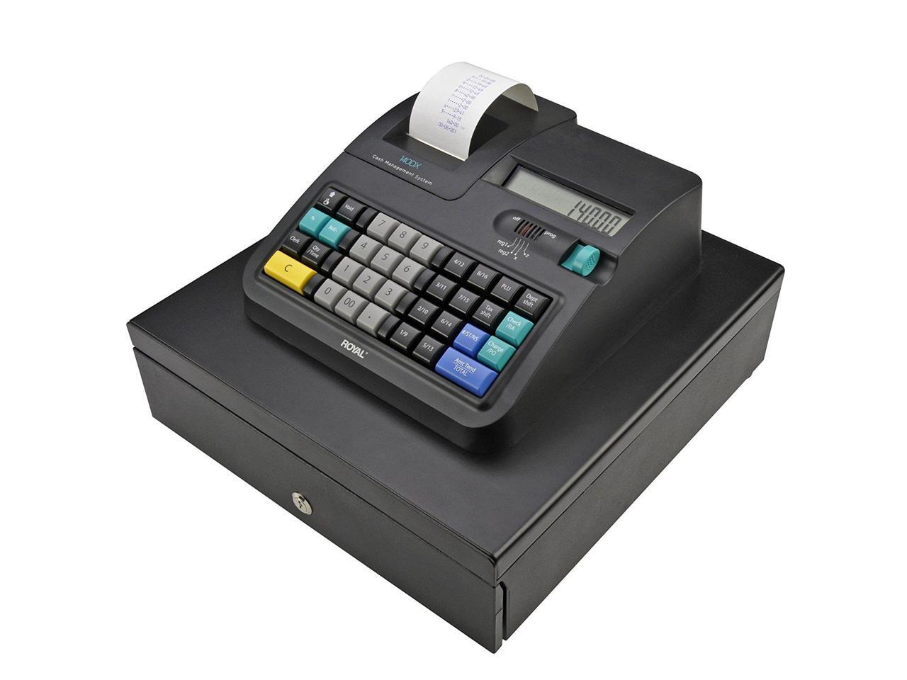 Royal 140DX Entry Level Cash Register with 9digit Operator Display