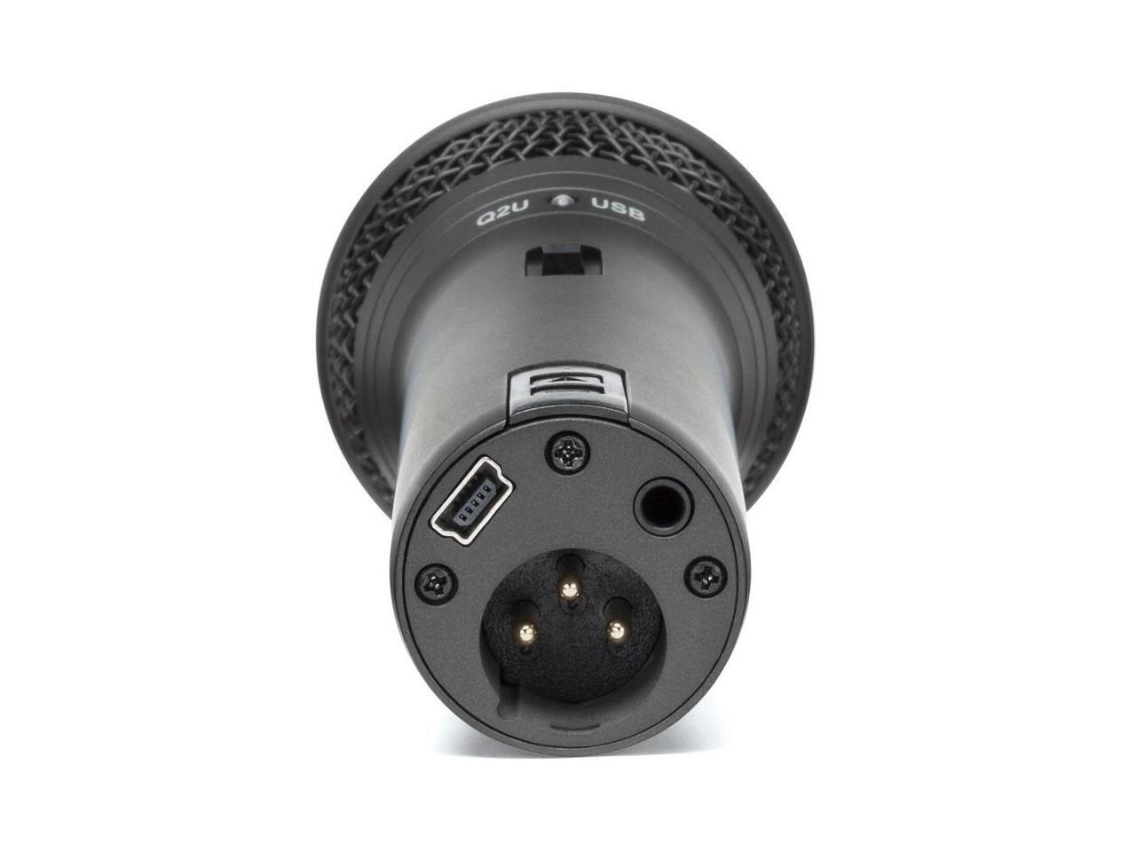 Samson Q2U Handheld Dynamic USB Microphone Recording and Podcasting