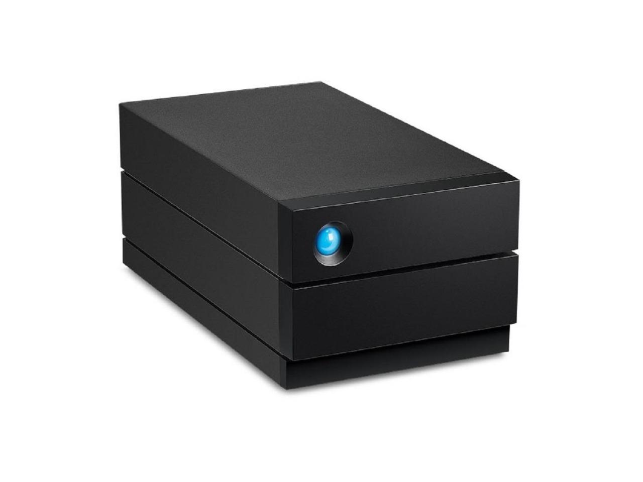 LaCie 2big RAID 4TB USBC External Hard Drive Black Newegg.ca