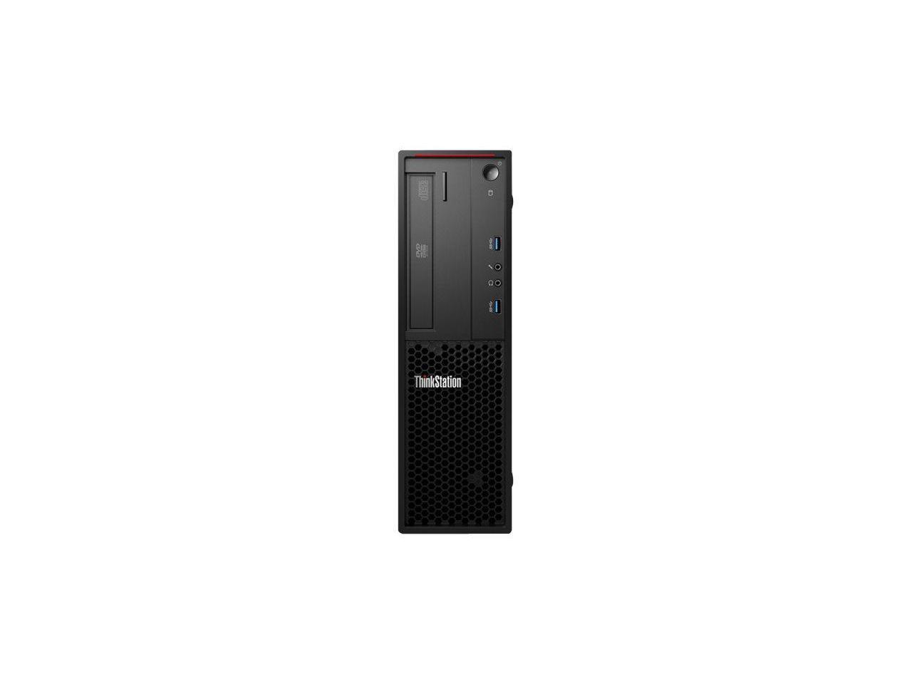 Ordinateur Bureau Lenovo ThinkStation P310 SFF Reconditionné - Intel Core I5-6400, 16 Go RAM, SSD 480 Go, Windows 11 Pro