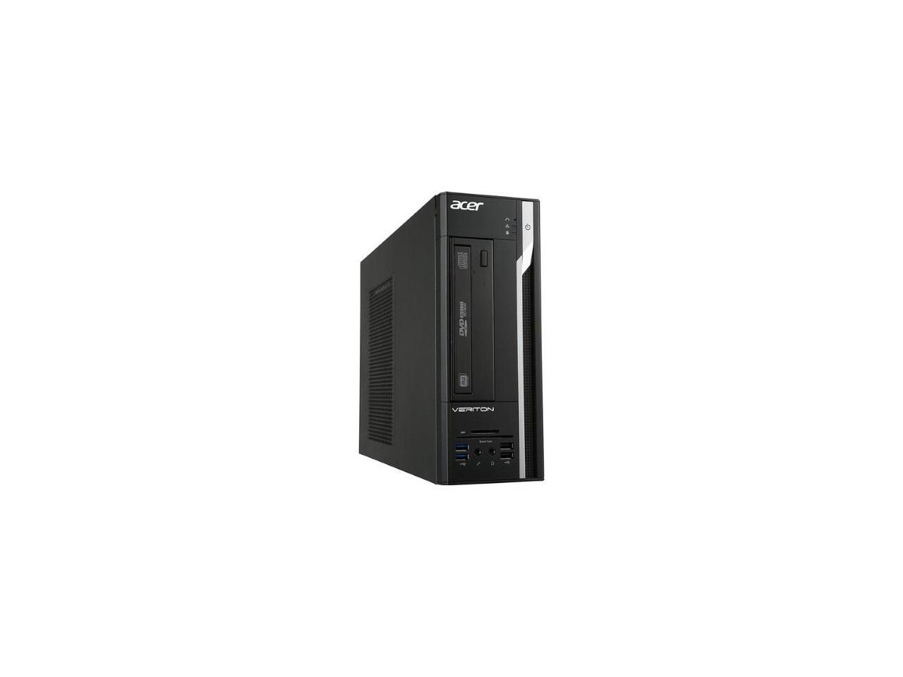 Acer Veriton X2640g Desktop Computer Intel Pentium G4560 3 50 Ghz 4 Gb Ddr4 Sdram 1 Tb Hdd Windows 10 Pro 64 Bit Newegg Com