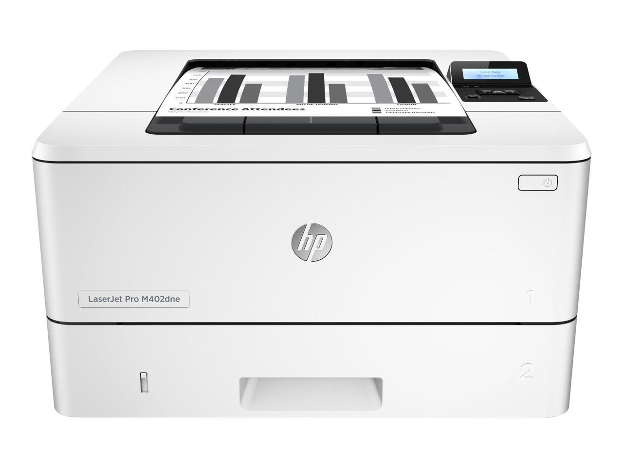 HP LaserJet Pro M402dne (C5J91A#201) Duplex USB mono Laser Printer ...