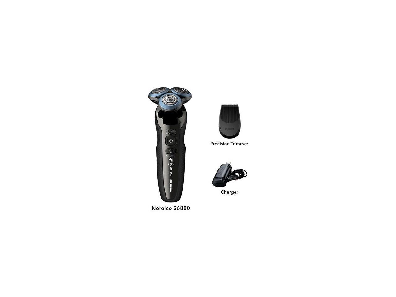 Philips Norelco Shaver 6800 with Clickon Precision Trimmer, S6880/81