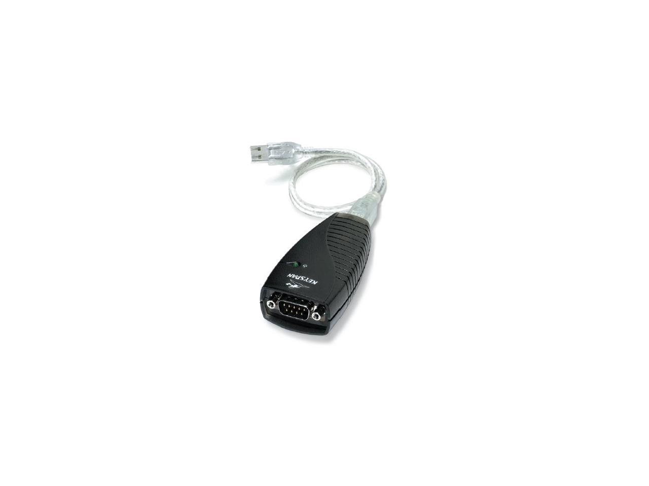 Keyspan USB High Speed Serial Adapter USB to DB9 RS232 Port. For Mac, PC & Linux Model
