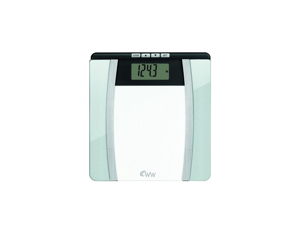 CONAIR WW701 Weight Watchers Body Analysis Glass Scale